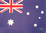 Australien-Fahne mit Karabinerhaken