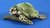 Schildkröte grün Plüsch ca. 15cm