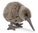 Kiwi Vogel Plüsch ca. 22cm grau (NZ)