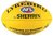 Football Australian Rules Sherrin Wizard Leder Gelb