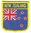 Aufnäher Neuseeland-Fahne (NZ) Wappenformat ca. 6,5x7cm