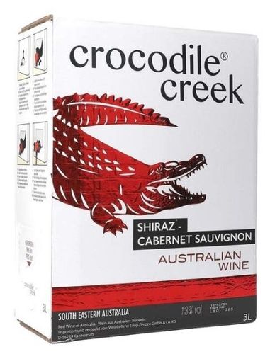 Shiraz Cabernet Sauvignon Crocodile Creek 3 Liter (SEA) 13,5%