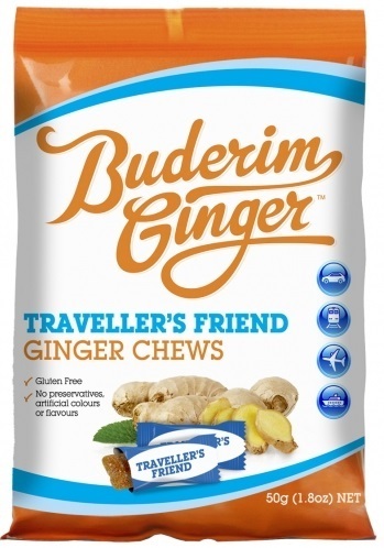 Traveller's Friend Ginger Chews 50g
