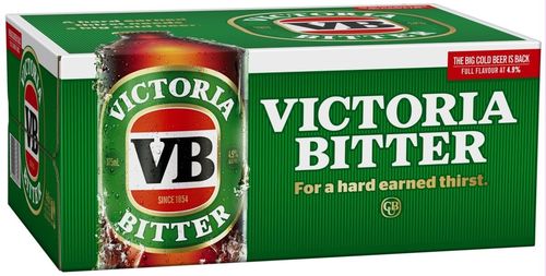 VB Victoria Bitter (VIC) x 24 Flaschen 0,375l