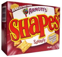 Arnott’s Shapes 185g Savoury ORIGINALS!
