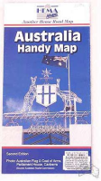 Australia Handy Map Faltkarte 1:7 Mio