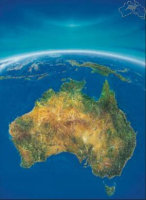3D Panoramakarte Australien plan