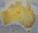 Australia Terrain and Road Map plan