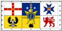 Fahne Australien Royal