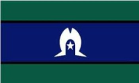 Fahne Australien Torres Strait Islands