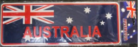Fahnen-Nummernschild Australien