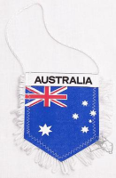 FahnenWimpel Australien ca.  8x10cm doppelseitig
