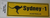 Sydney Nummernschild Plastik ca. 36 x 12 cm