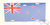 Neuseeland-Fahne Nummernschild Blechschild 37 x 13 cm