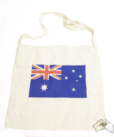 Baumwolltragetasche australische Flagge