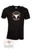 T-Shirt Outback Country schwarz