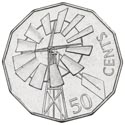 50c Münze Australien Year of the Outback 2002