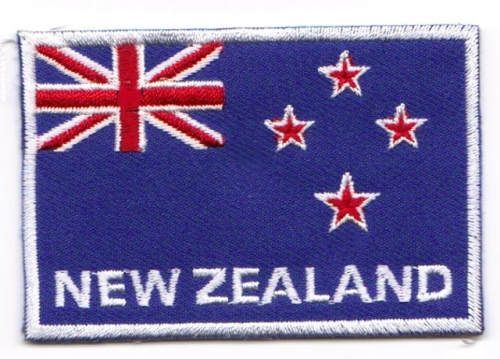 Aufnäher Neuseeland-Fahne (NZ) ca. 7x4cm