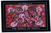 Magnet Ureinwohnermalerei The World of Spirits