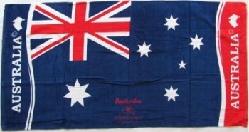 Handtuch Velours Australienfahne ca. 75x152cm