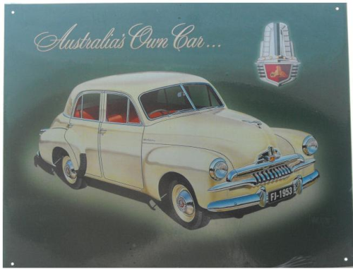 Blechschild Holden Australia's Own Car