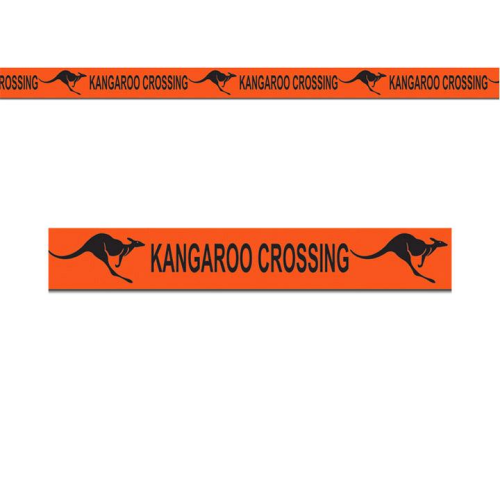 Kangaroo Crossing Absperrband