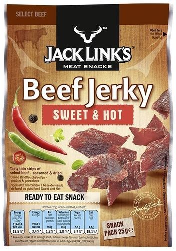 Beef Jerky Sweet & Hot 25g Beutel