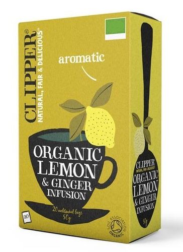 Lemon & Ginger Organic Infusion 45g 20 Beutel (EU)