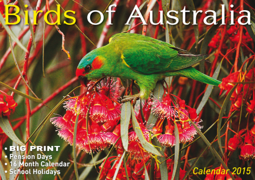 Birds of Australia Kalender 2015 MHD überschritten!