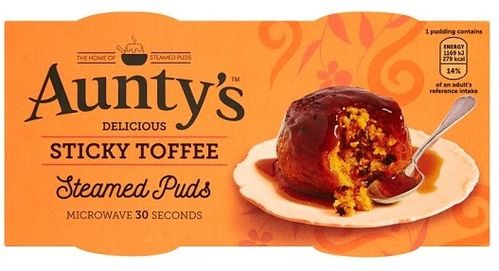 Sticky Toffee Steamed Puddings 2 x 95g (NZ)