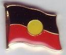 Anstecknadel Fahne Aborigine