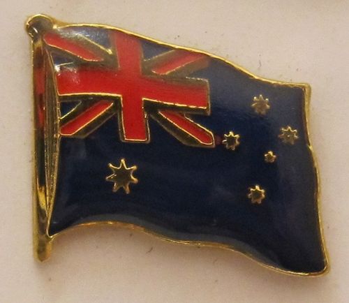 Anstecknadel Fahne Australia