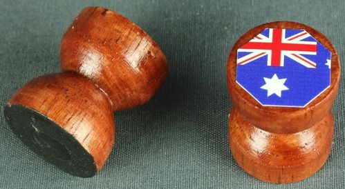 Fahnen-Magnet Australien ca. 25x25mm Knauf