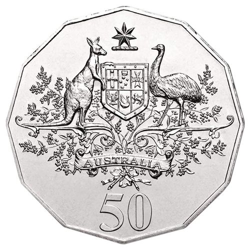 50c Münze Australien 100th Anniversary of Federation 2001