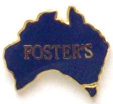 Anstecknadel Foster's Australienumriss