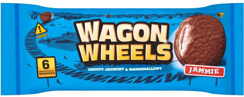 Wagon Wheels 6er Pack 216g Jammie (GB) MHD überschritten!