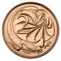 2c Münze Australien