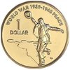 $1 Münze Australien World War II 60 Years Peace 2005