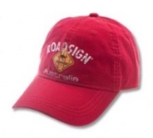 Mütze Roadsign rot
