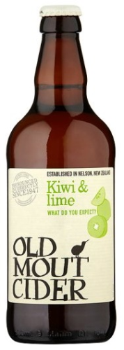 Old Mout Cider Kiwi & Lime Flasche 500ml (GB) 4% MHD überschritten!