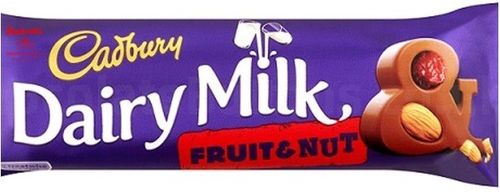 Cadbury Dairy Milk Fruit & Nut 49g (EU) MHD überschritten!