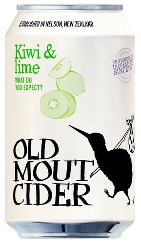 Old Mout Cider Kiwi & Lime 330ml Dose (EU) 4% MHD überschritten!