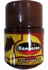Kangaroo Shoe Cream für Glattlederschuhe 60g braun