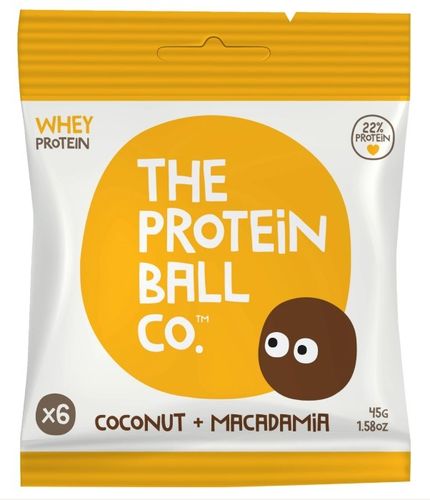 Whey Protein Balls Coconut + Macadamia 45g