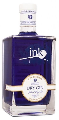 Ink Dry Floral Infused Gin 43% (NSW) Husk Distillers 0,7L