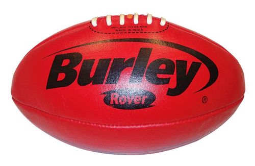 Football Australian Rules Burley Rover Leder Rot
