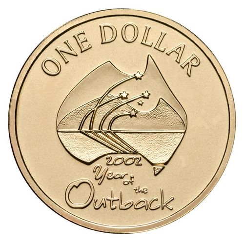 $1 Münze Australien Year of the Outback 2002