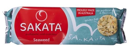 Sakata seaweed rice crackers 90g