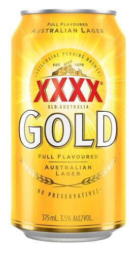 XXXX Gold (QLD) Dose 0,375l