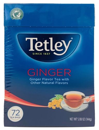 Tee 144g Pkg. Tetley Ginger 72 Beutel
